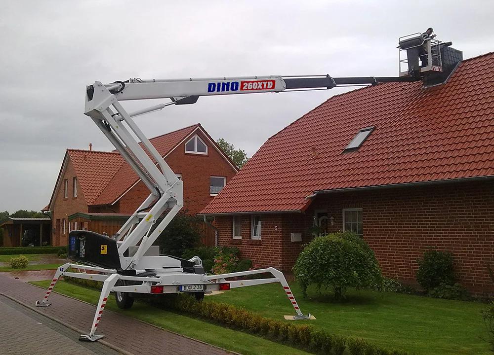 Pronájem přípojné plošiny 26 metrů