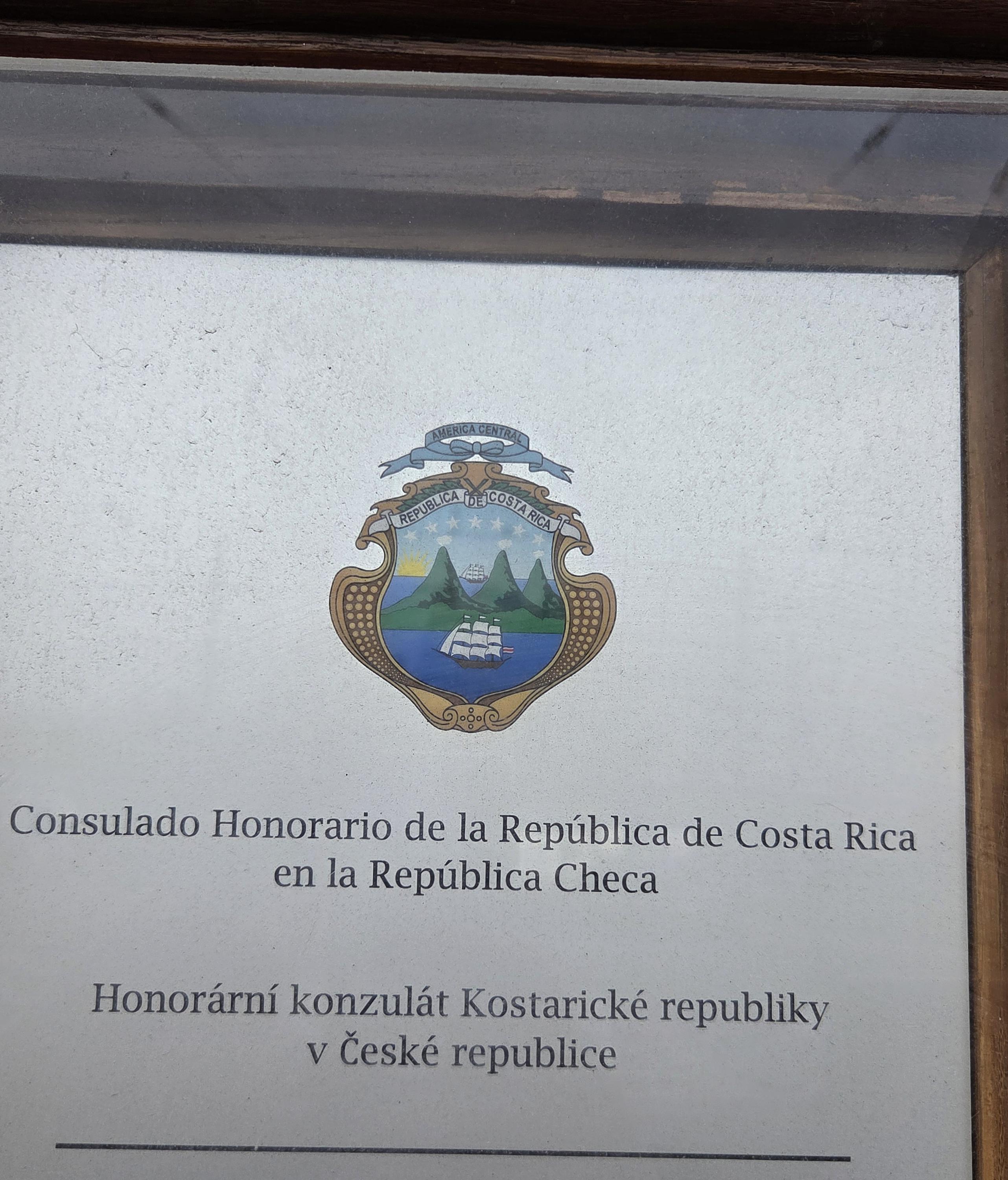 Honorární konzulát Kostarické republiky foto 3