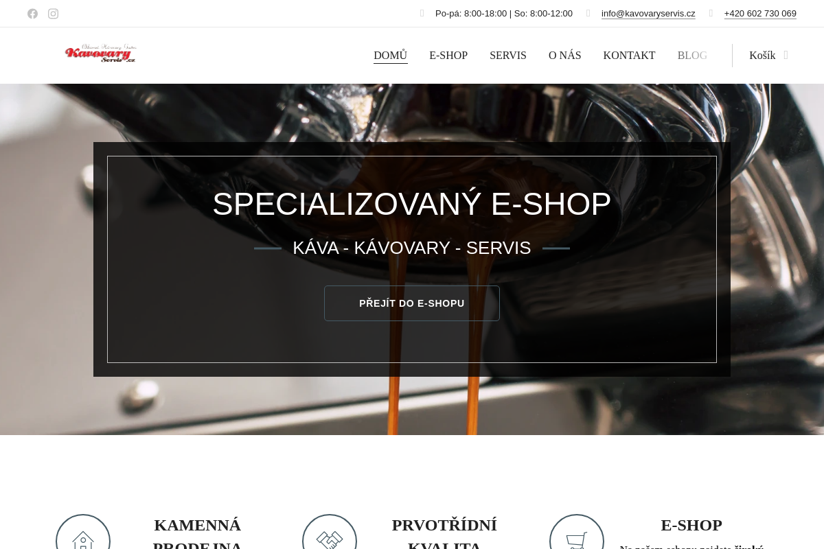 Kavovaryservis.cz | Jaroslav Lembas