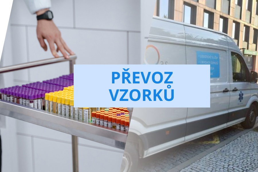 Spolehlivý převoz krve, vzorků a léků