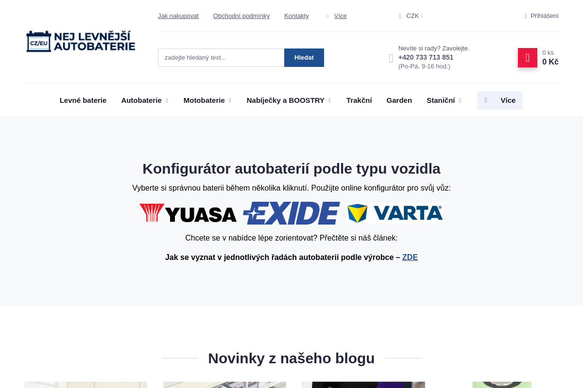 Nejlevnejsiautobaterie.eu