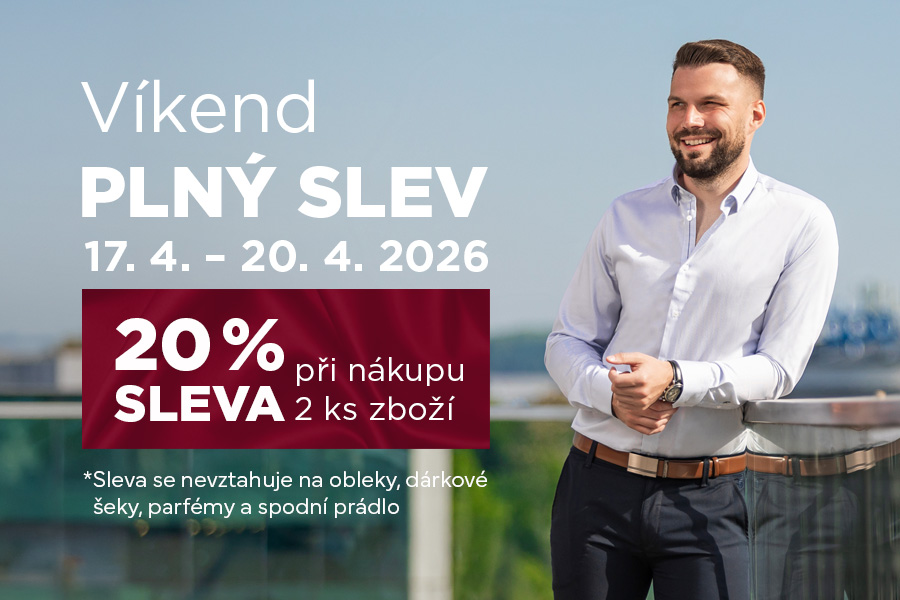 Víkend plný sleva 20 %