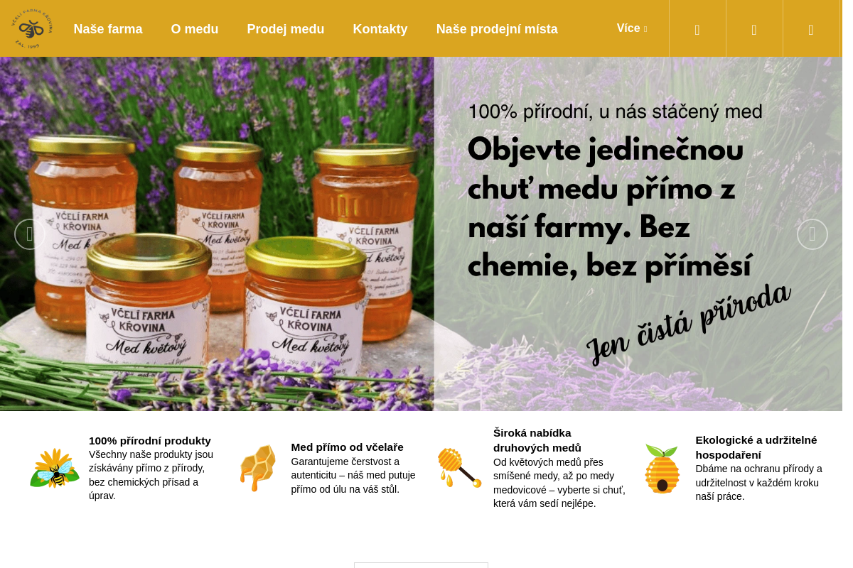 Včelí farma Křovina