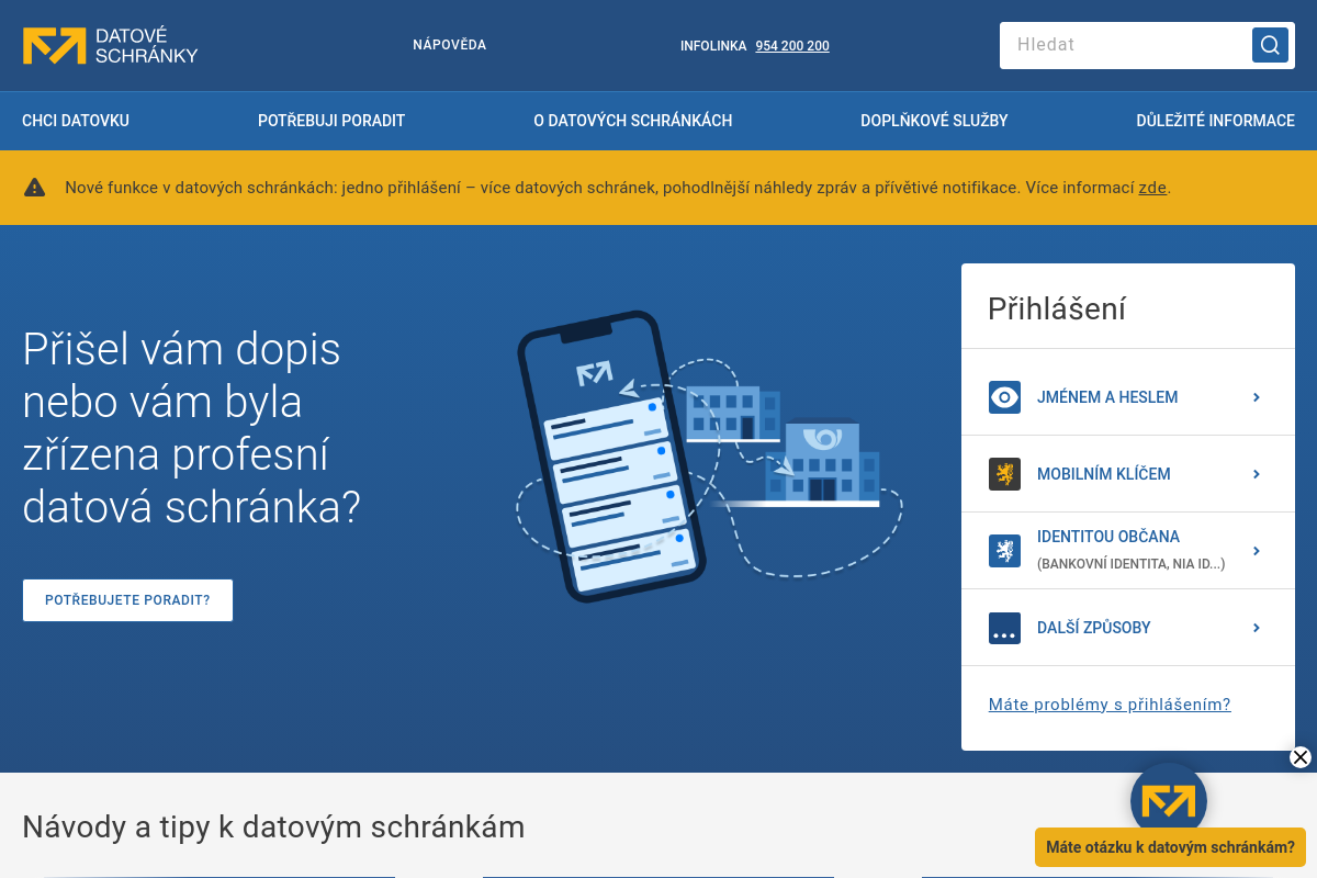 Mojedatovaschranka.cz