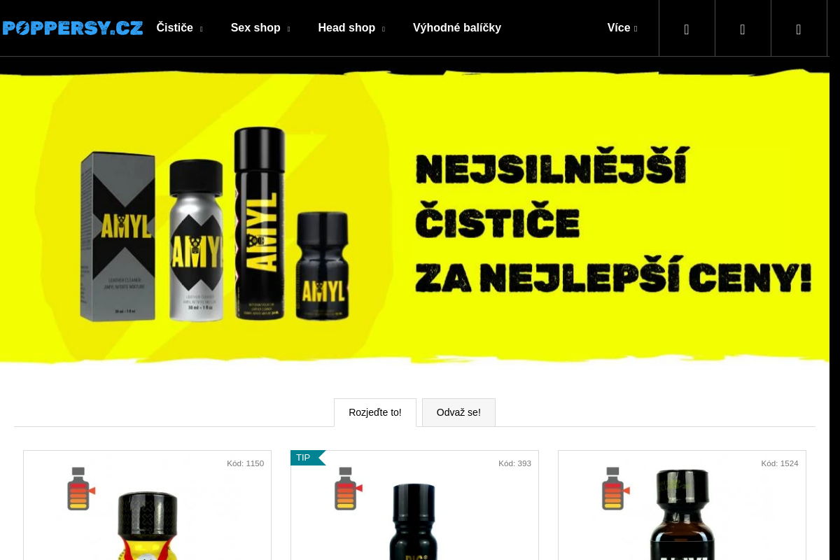 Poppersy.cz