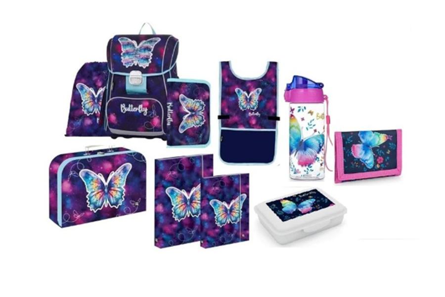 Školní set sada Premium Motýl - 10 ks