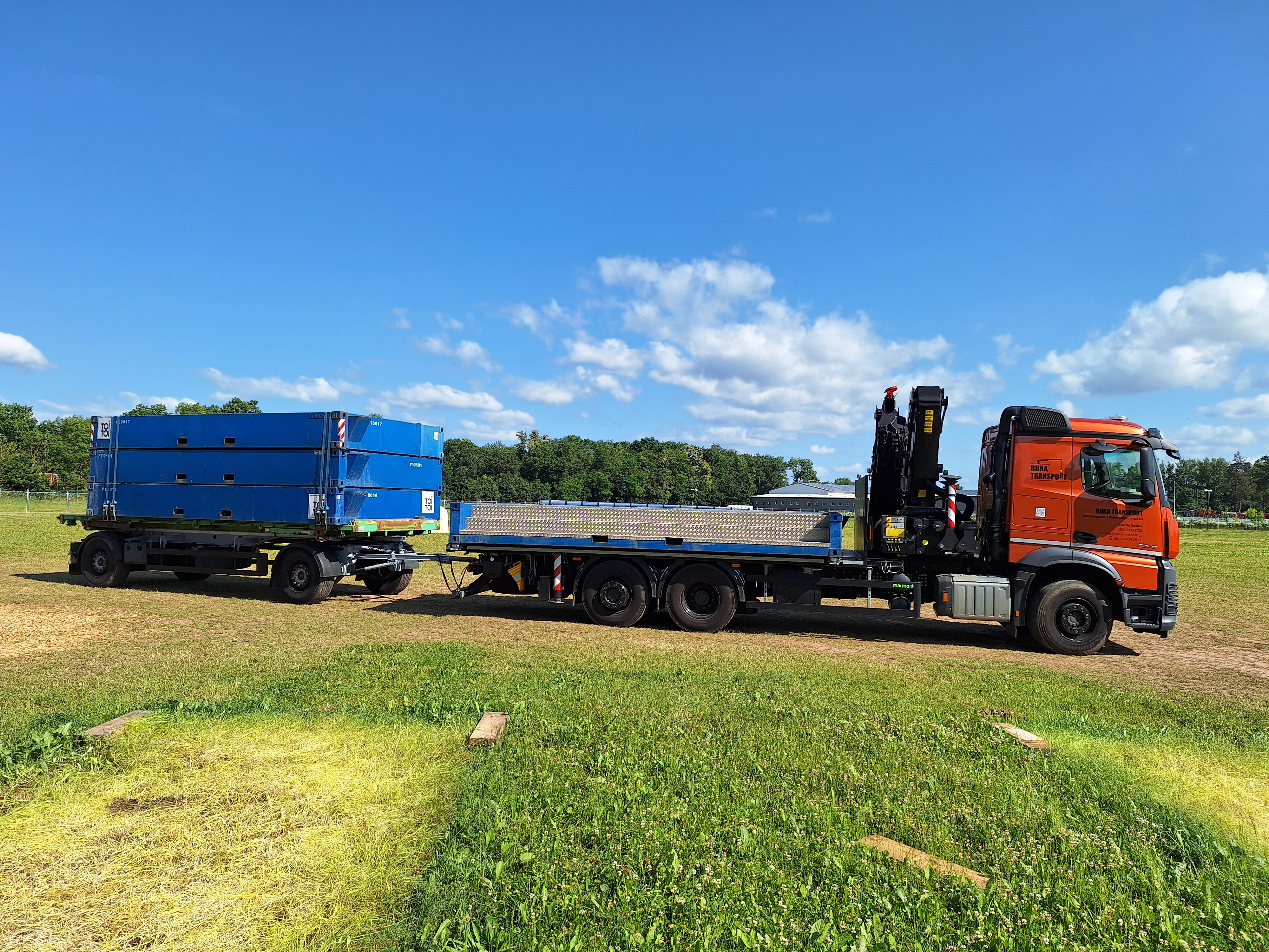 Ruka Transport - Autodoprava s hydraulickou rukou foto 3