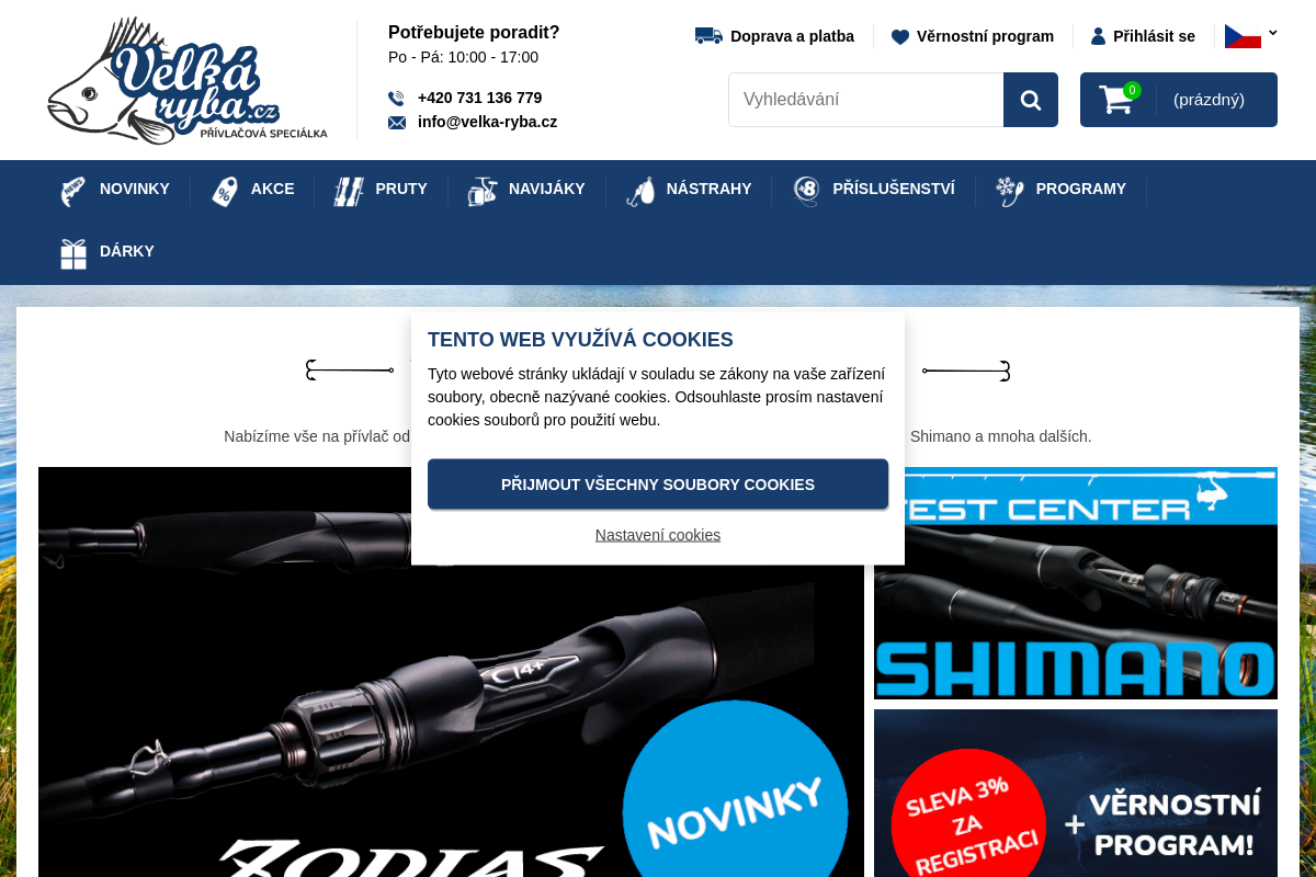 VELKA-RYBA.CZ - vše na přívlač