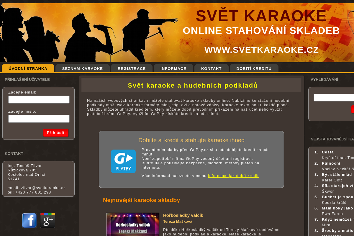 Svetkaraoke.cz