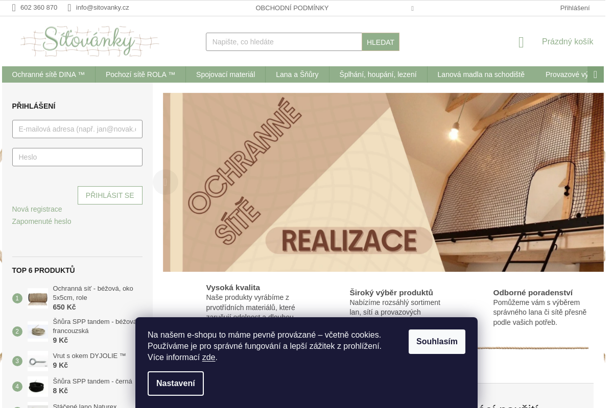 Sitovanky.cz