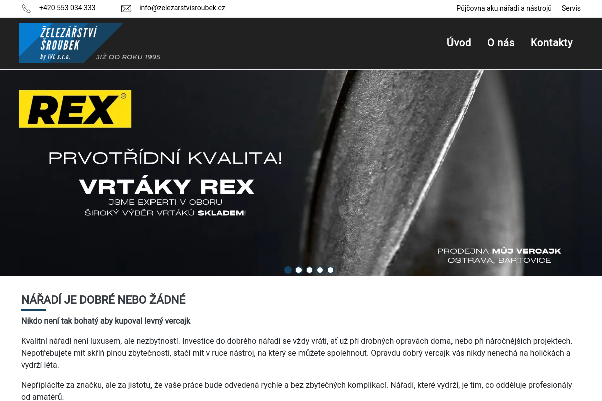 Zelezarstvisroubek.cz