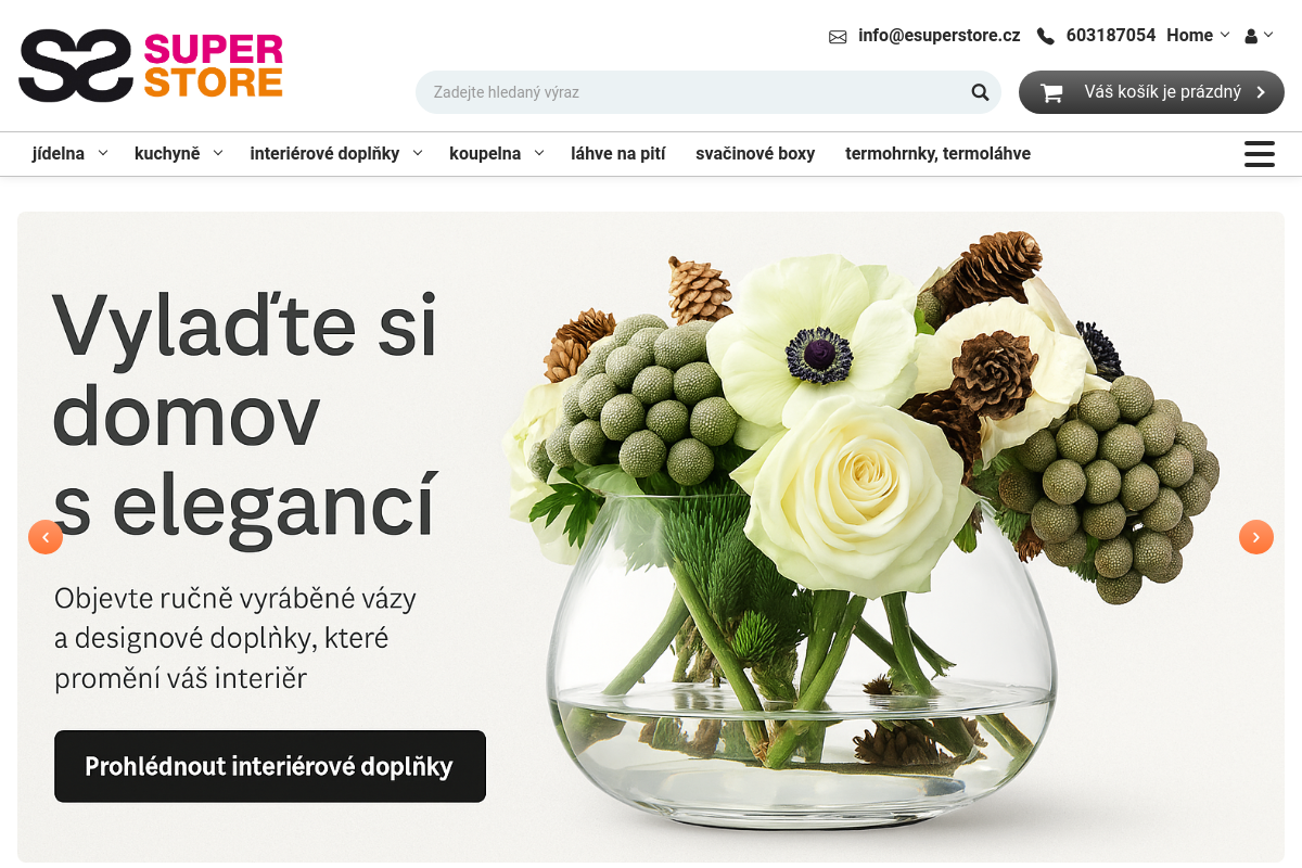 Super Store - dárky a bytové doplňky