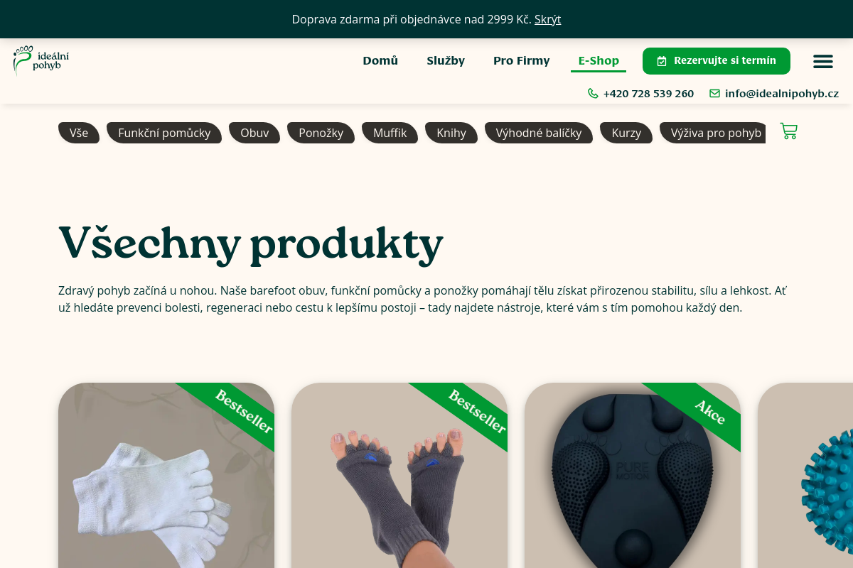 Idealnipohyb.cz/eshop