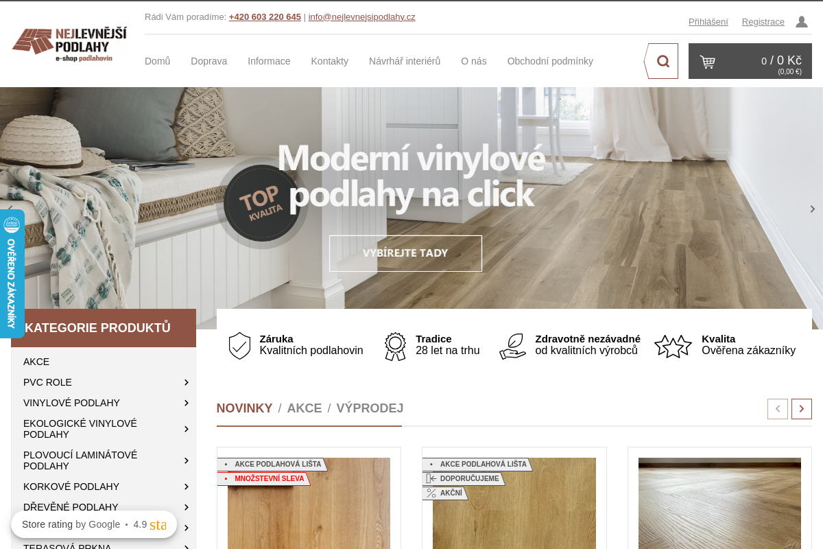 Nejlevnejsipodlahy.cz