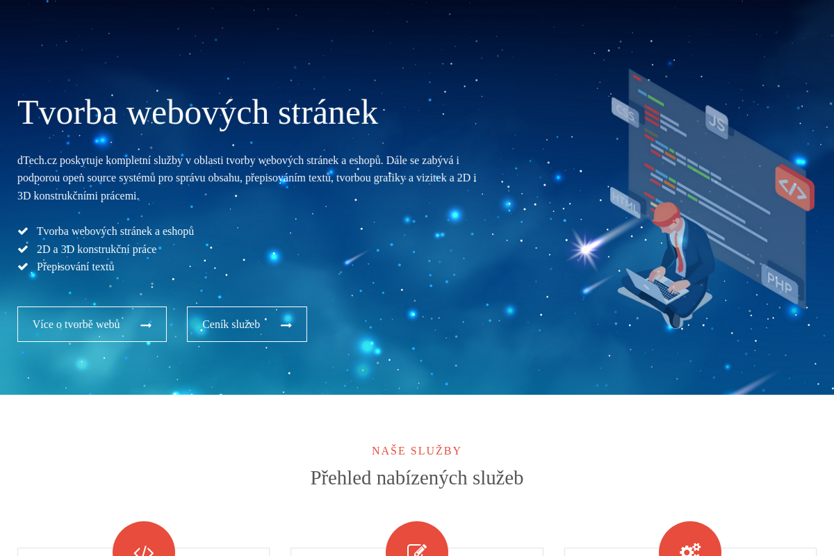 dTech.cz - tvorba webových stránek