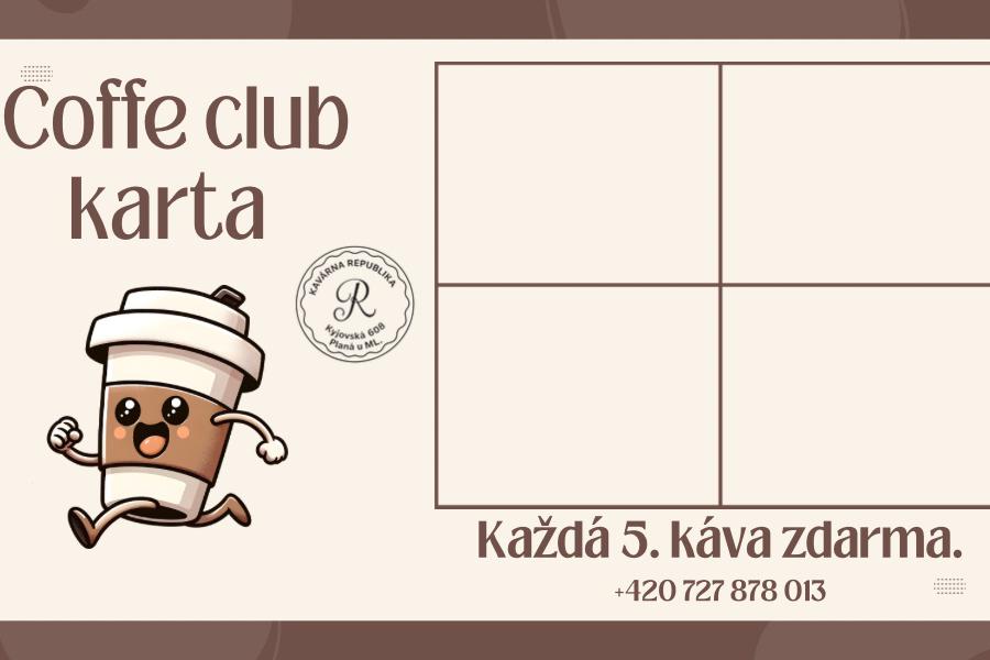 Každá 5. káva zdarma