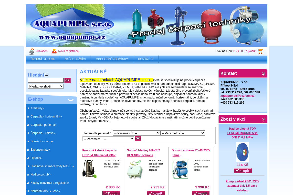 Aquapumpe.cz