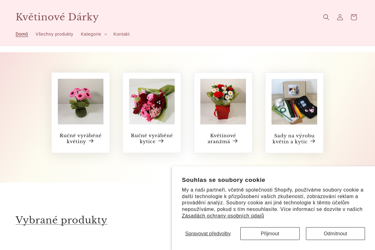 Obchod Květinové Dárky