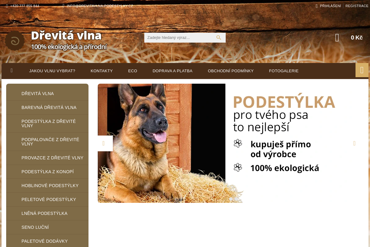 Drevitavlna-podestylky.cz