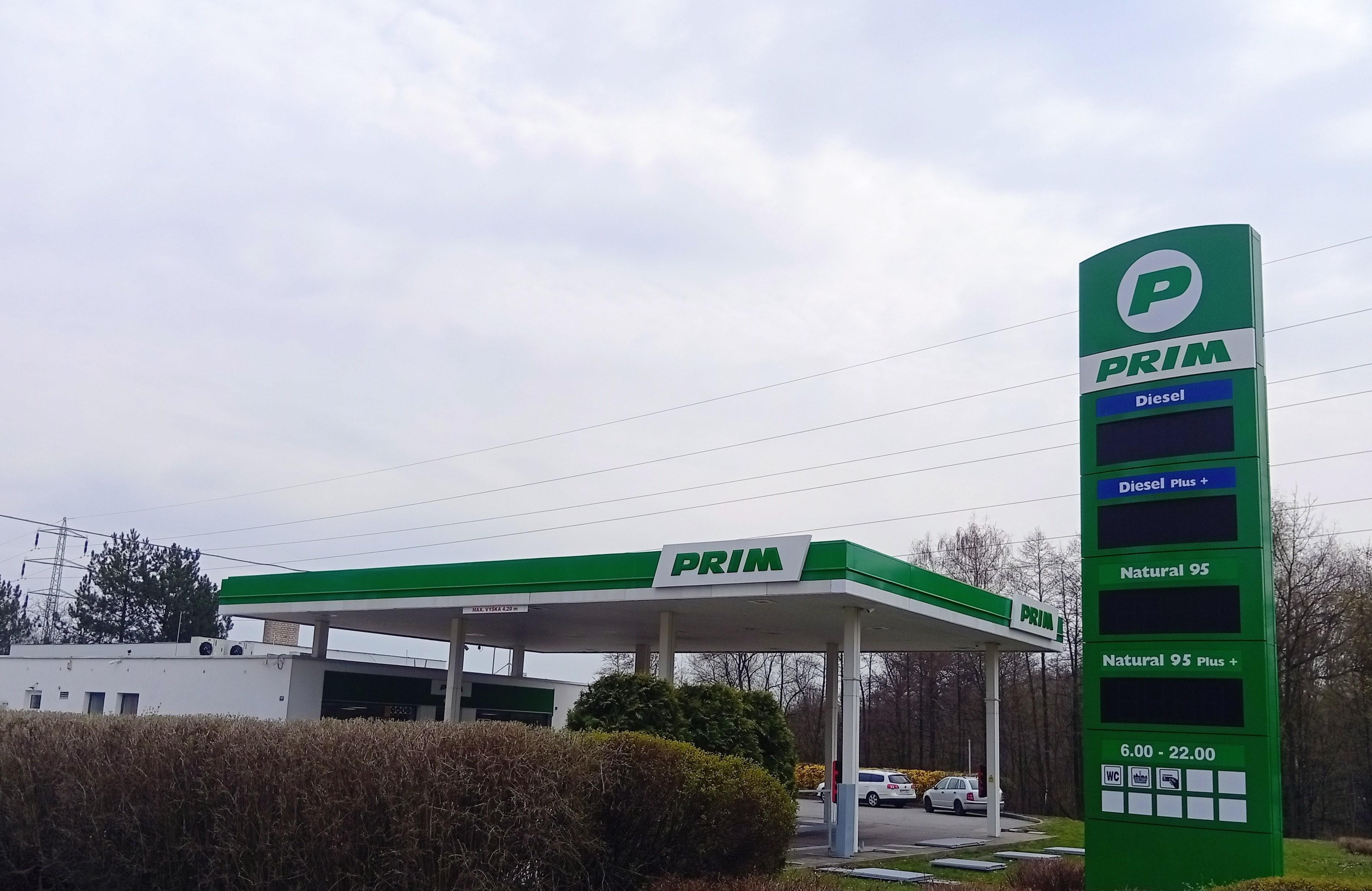 Čerpací stanice Prim