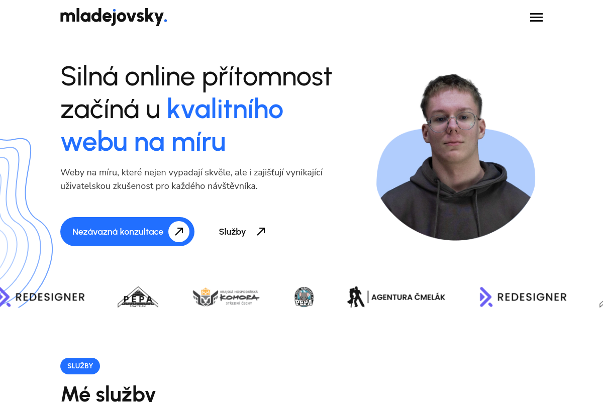 Mladejovsky - tvorba webových stránek na míru