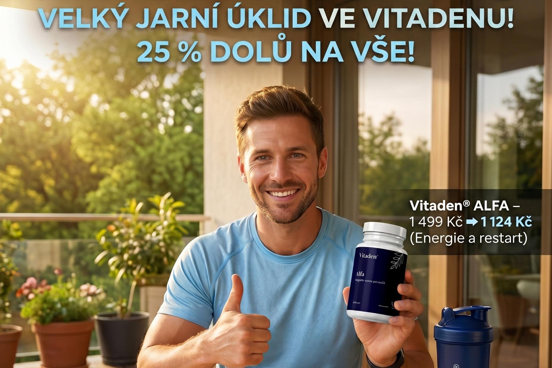 Úklid skladu: Vitaden ALFA -25 %