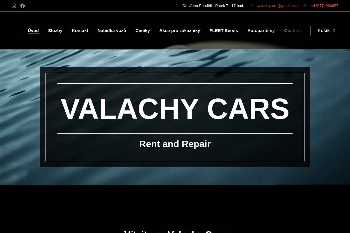 Autoservis Valachy Cars