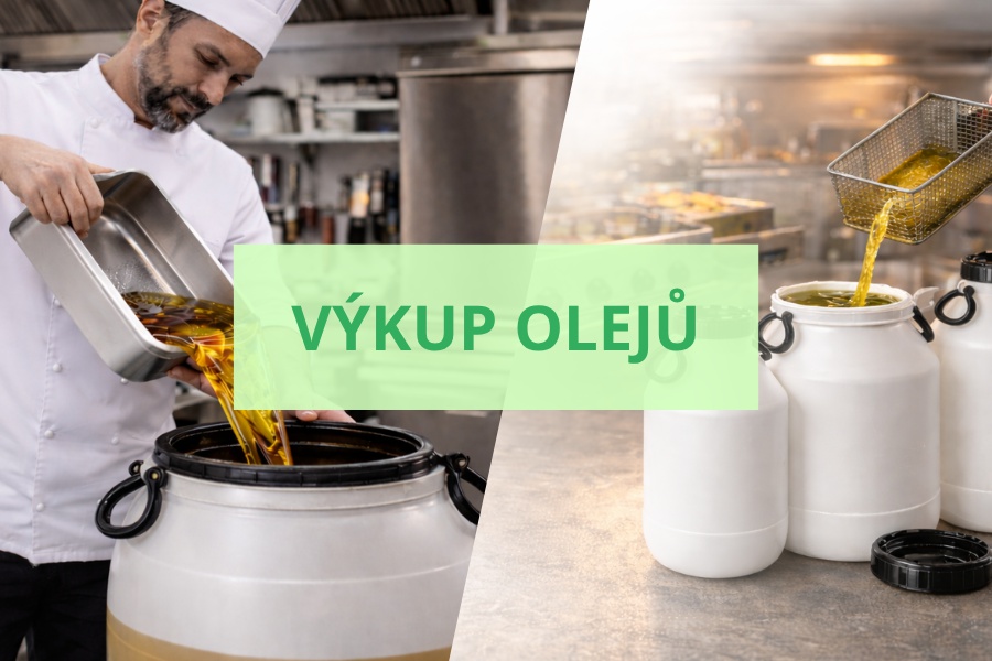 Výkup použitých jedlých olejů a tuků