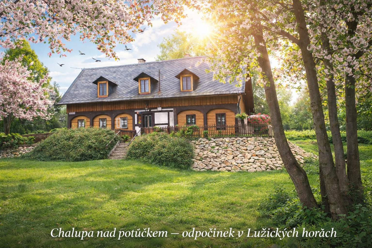 Chalupa nad potůčkem foto 2