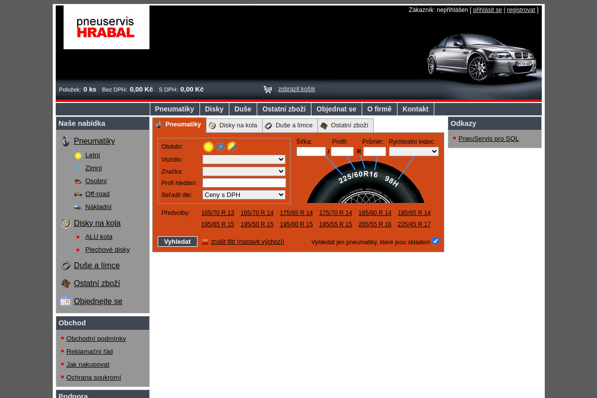 Shop.pneuservishrabal.cz