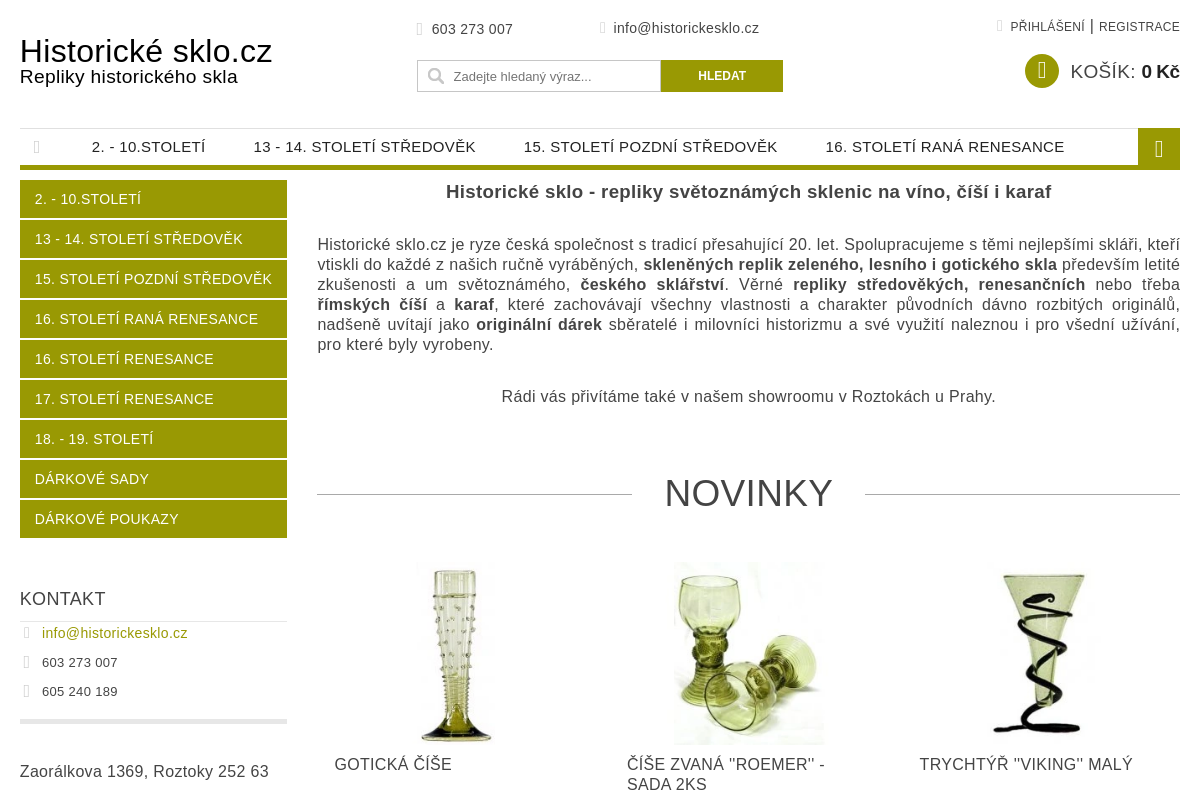 Historickesklo.cz