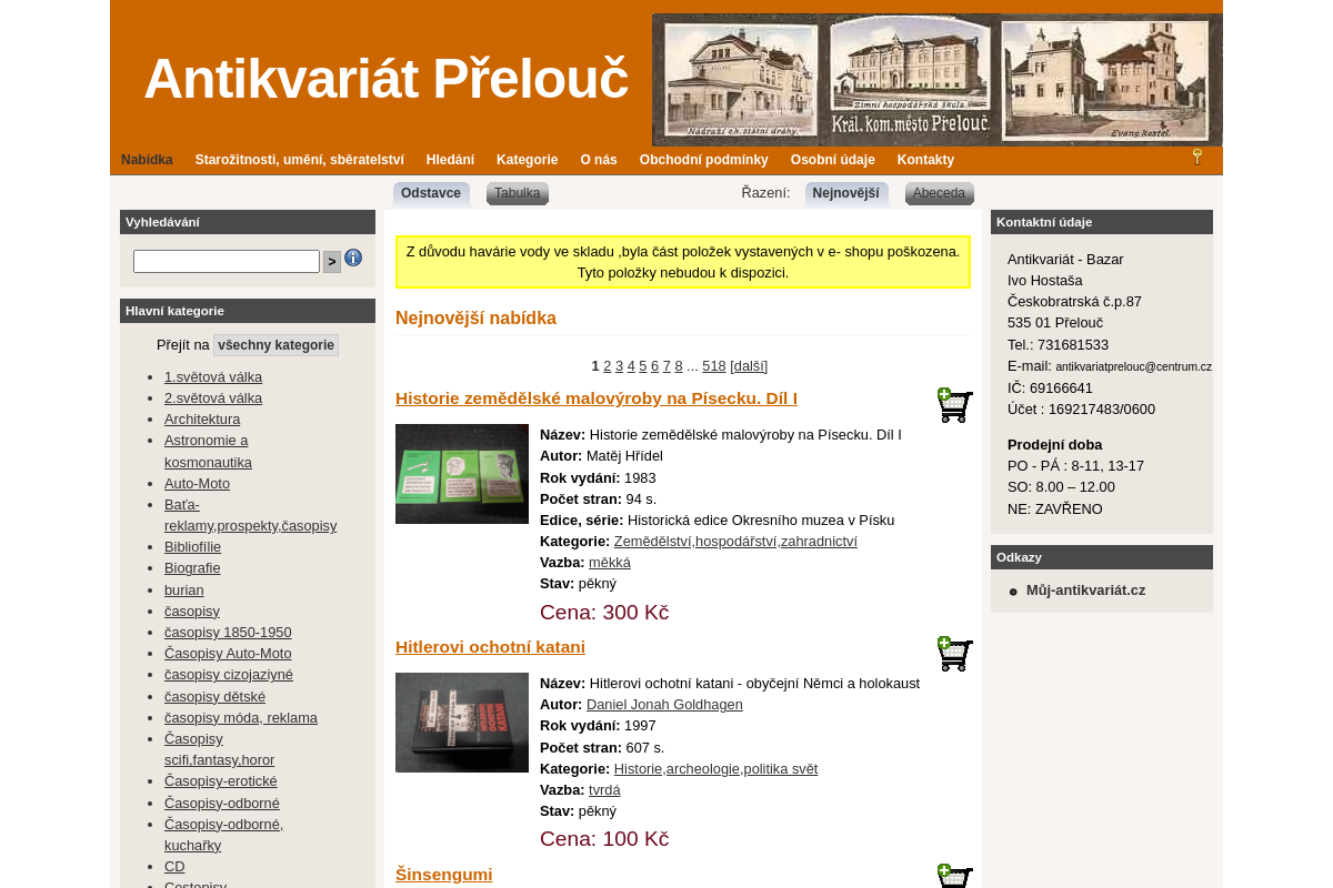 Antikvariat-prelouc.cz