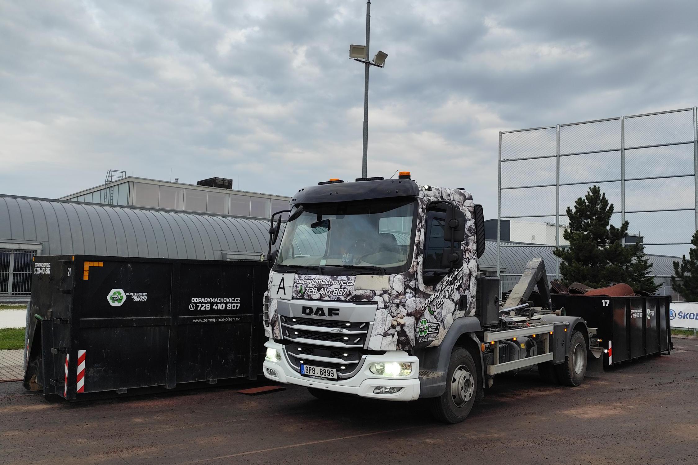 Kontejnery a odvoz odpadu Dušan Machovič