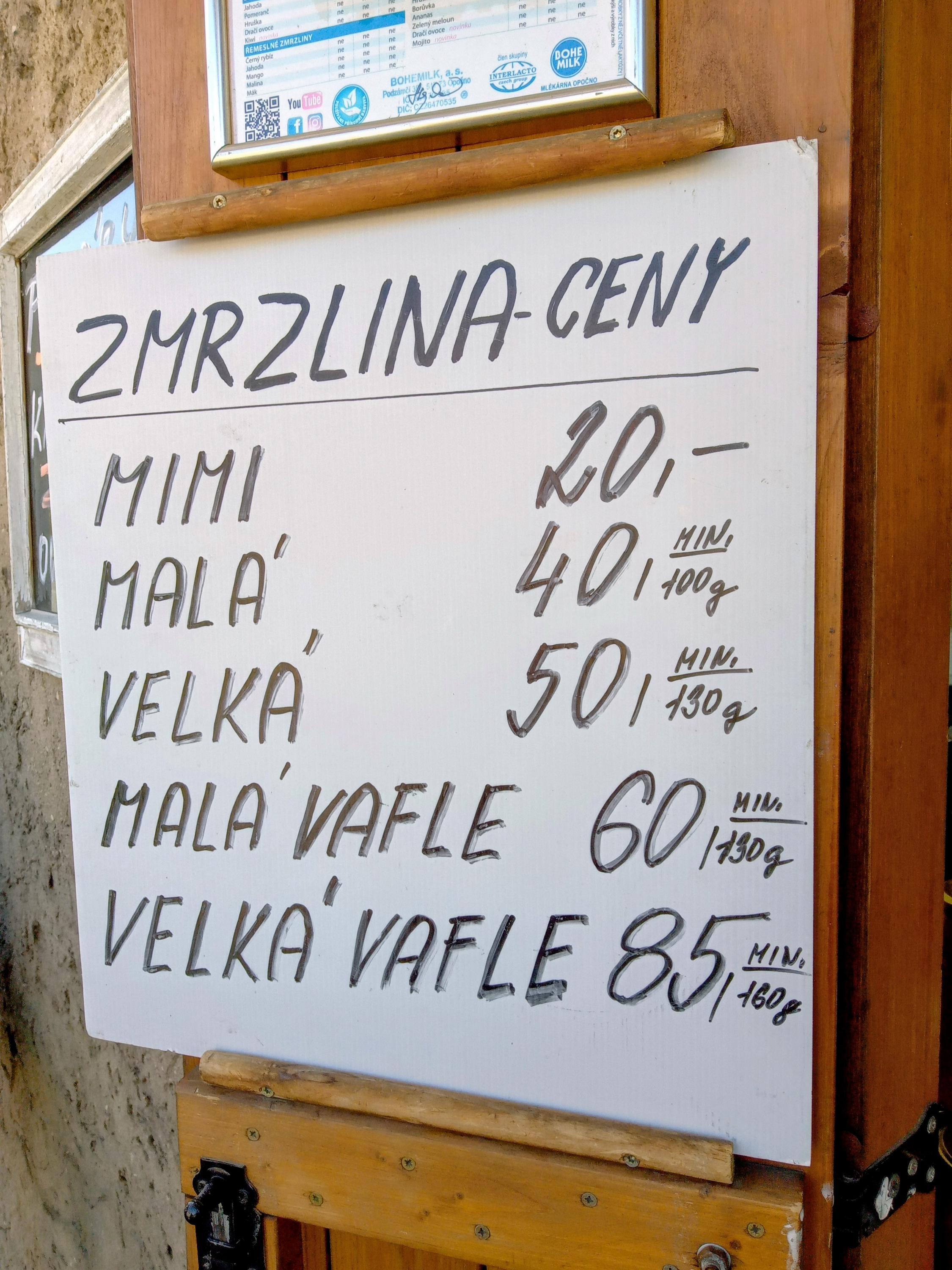 Česká zmrzlina z Opočna Jiří Mach foto 3