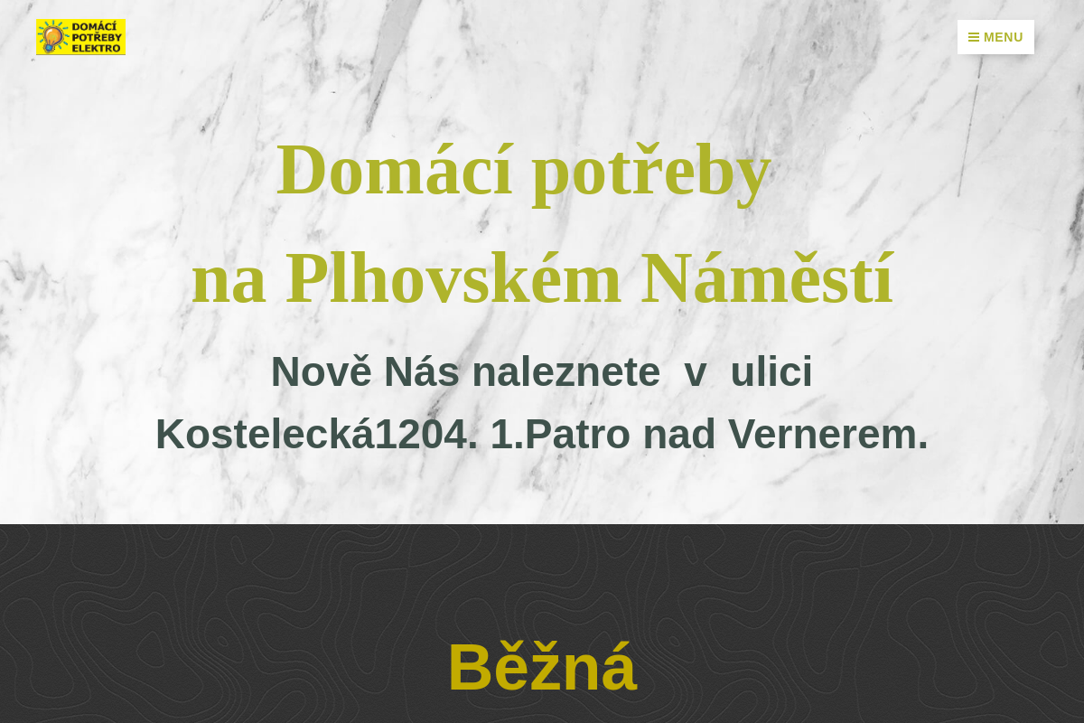 Domácí Potřeby Náchod