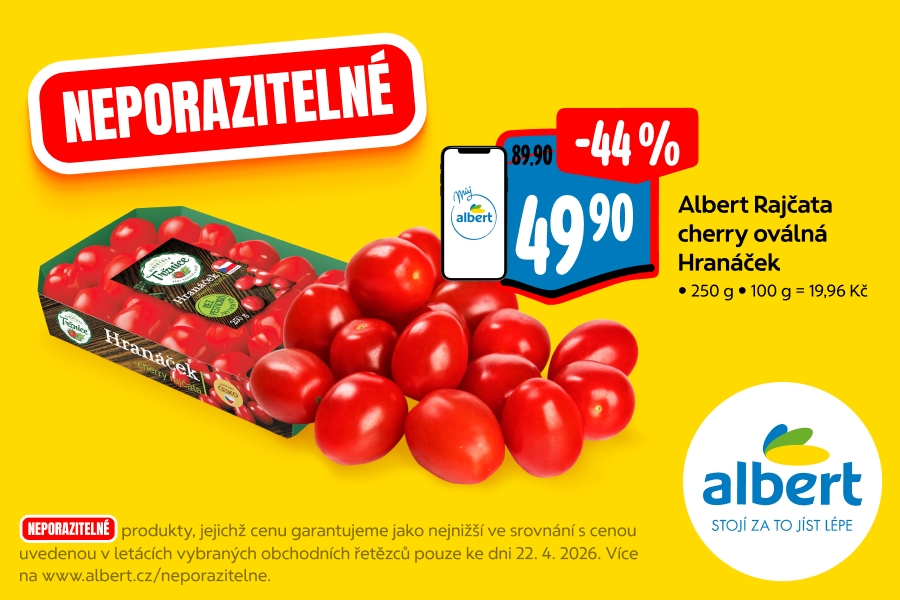 Albert Rajčata cherry oválná Hranáček