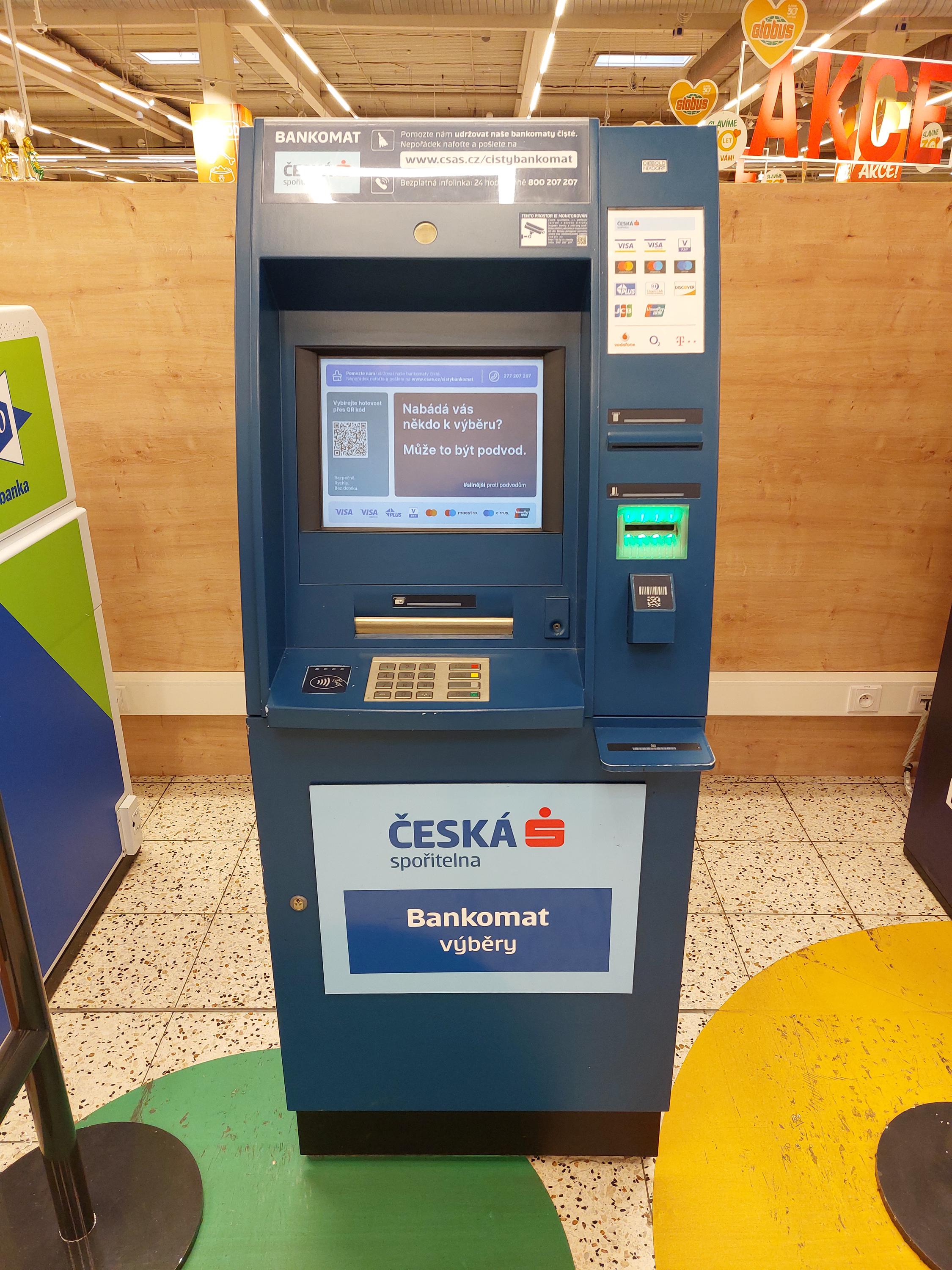 Bankomat České spořitelny foto 2