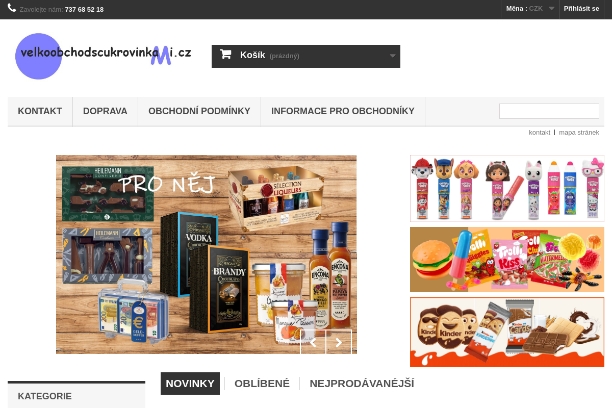 Velkoobchodscukrovinkami.cz