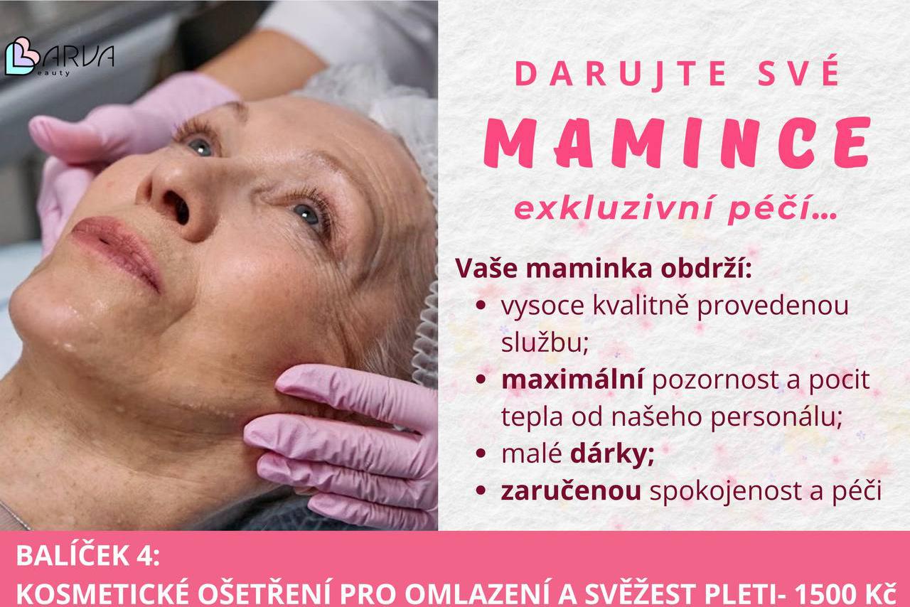 DARUJTE MAMINCE k 10 kvetnu - kosmetické ošetření