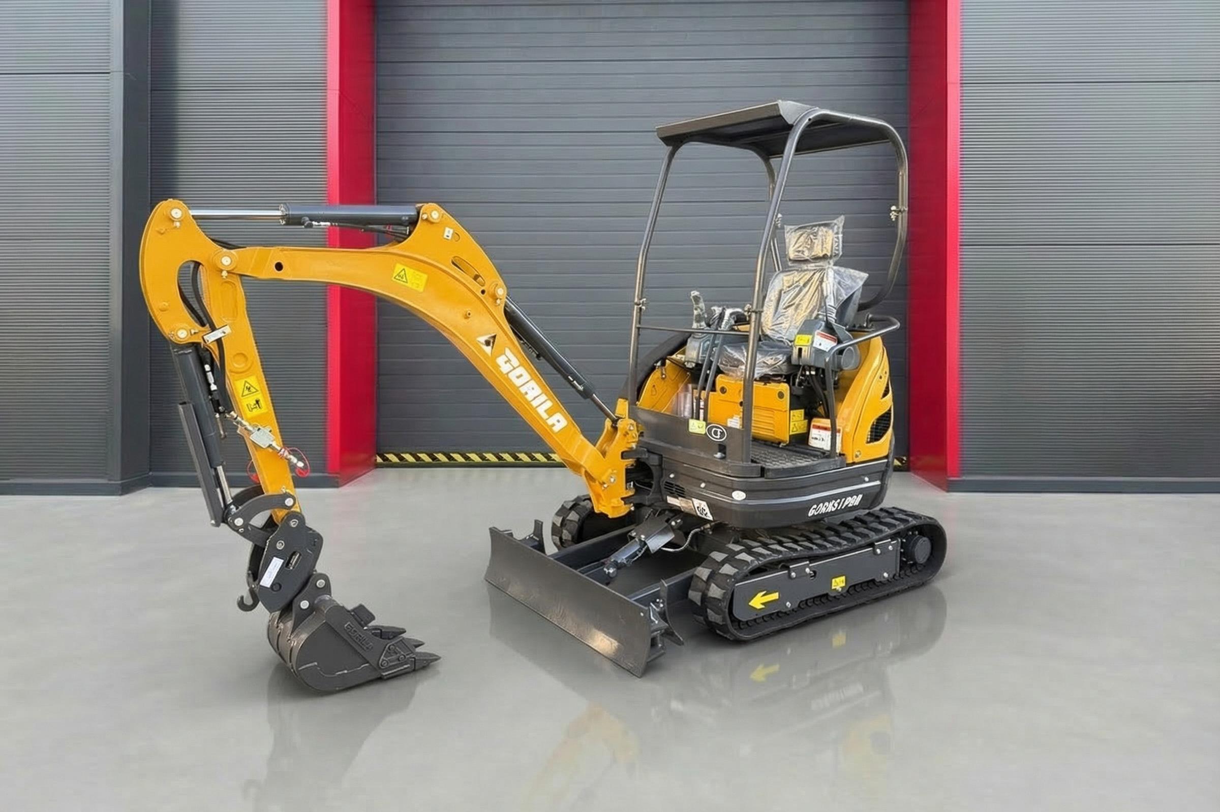 Pásový minibagr GORILA®️ G26SE I PRO CAB Mega AKCE