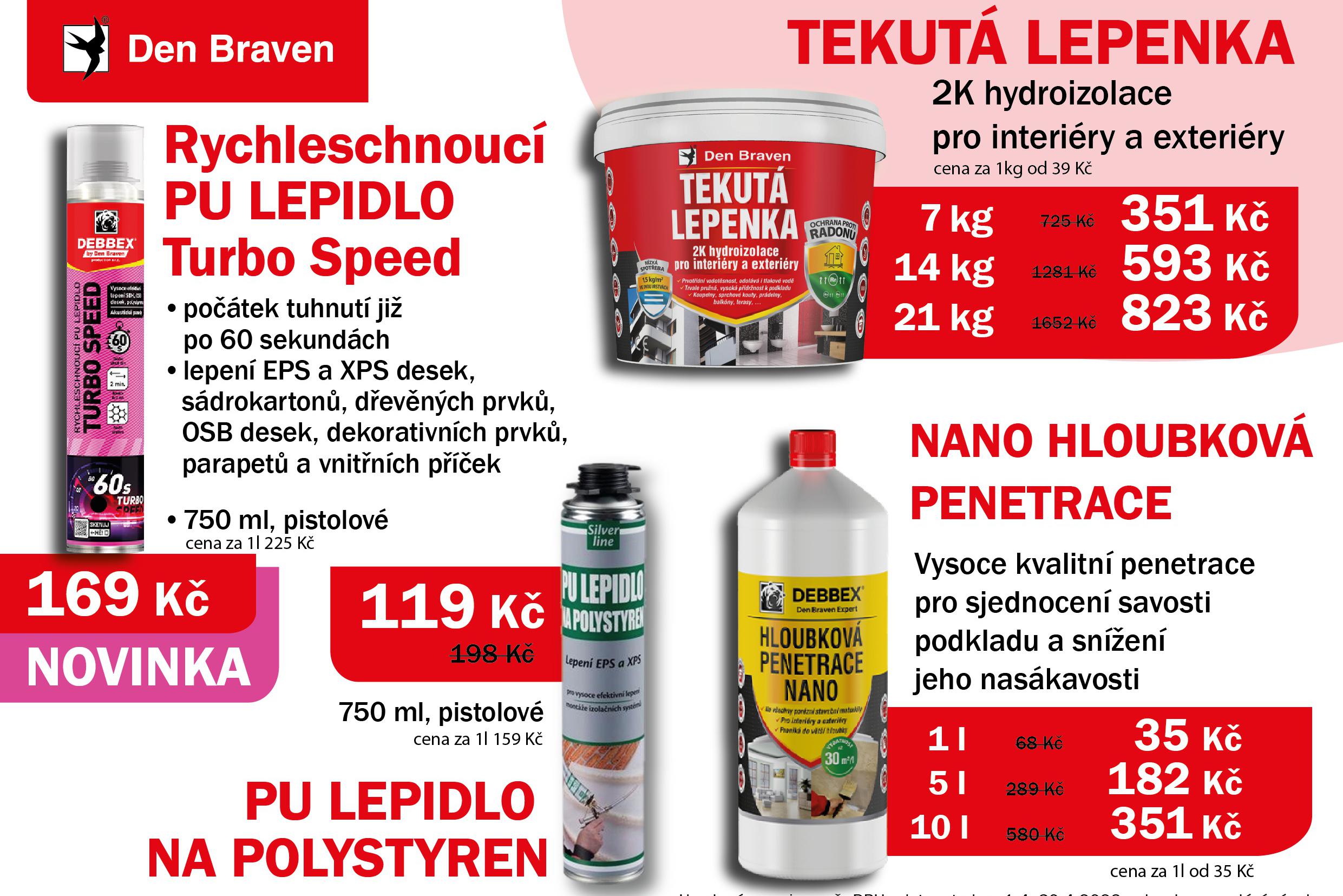 Den Braven a jeho skvělé produkty v akci u Karpemu