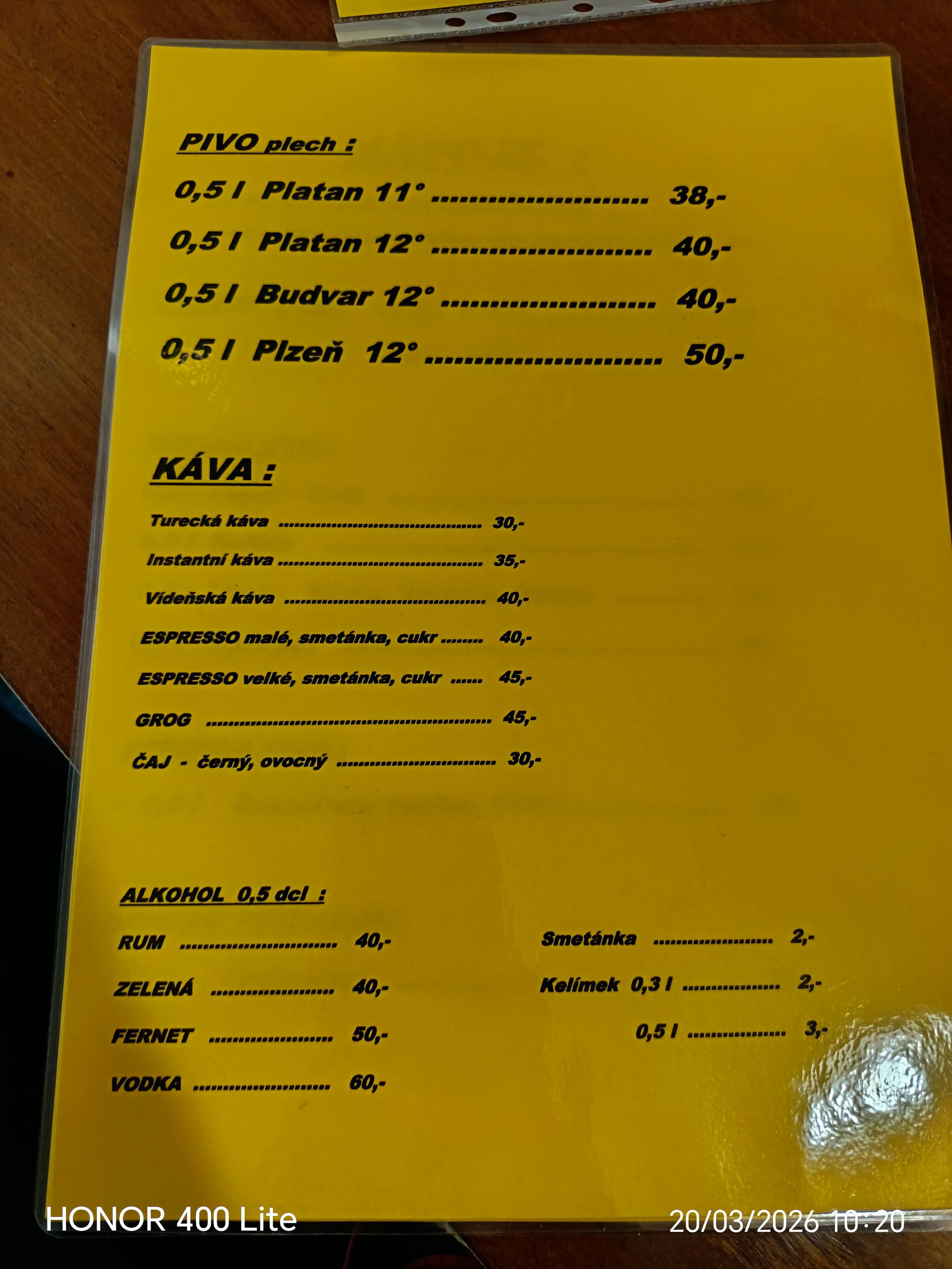 Občerstvení u Komára foto 2