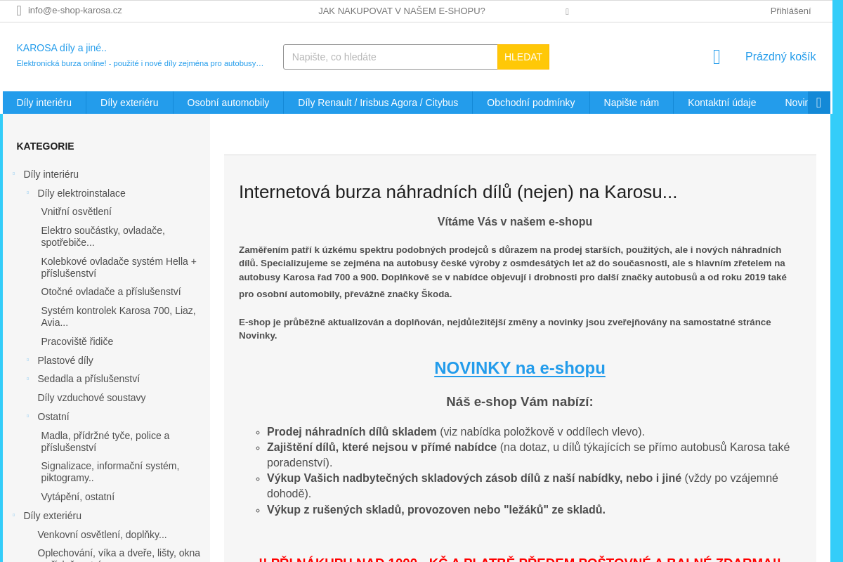 e-shop-karosa.cz