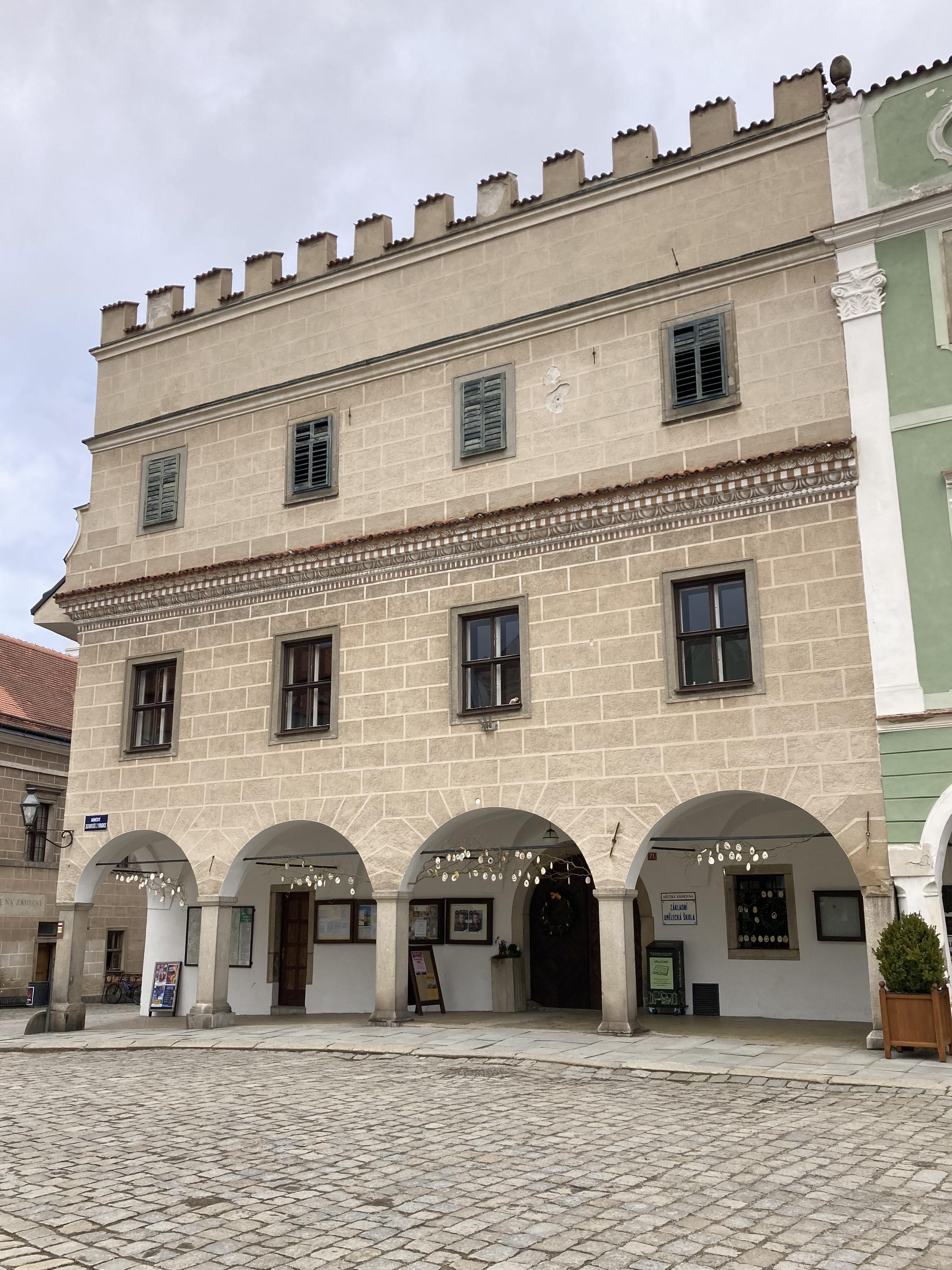 Městská knihovna v Telči foto 3