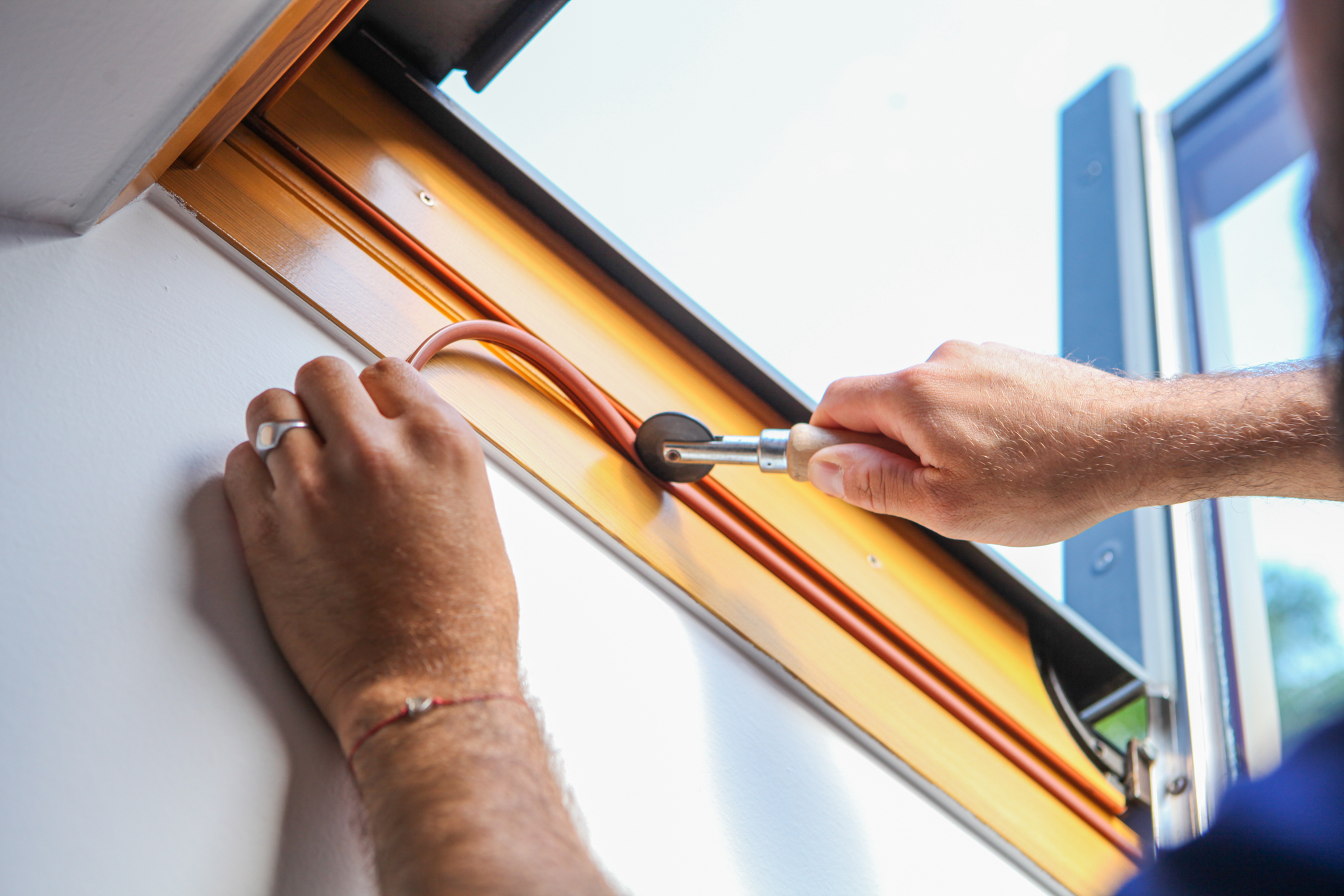 Výměna těsnění na střešních oknech