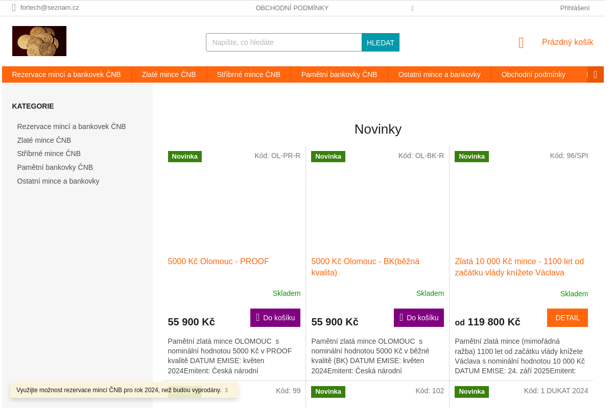 Numismatika Musílek