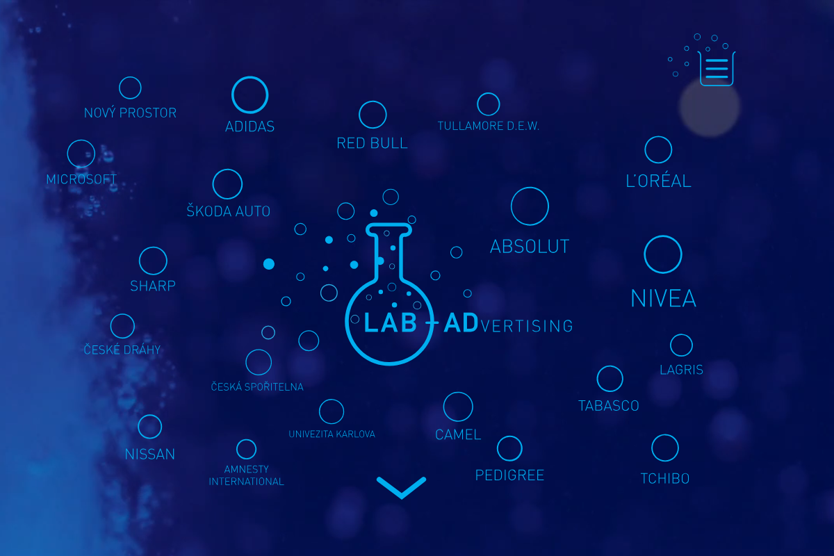 Laboratory advertising