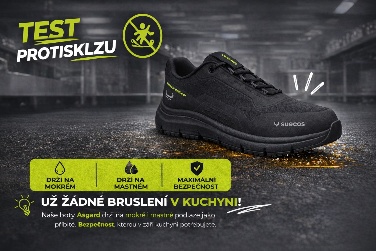 Pánská kuchařská obuv Asgard