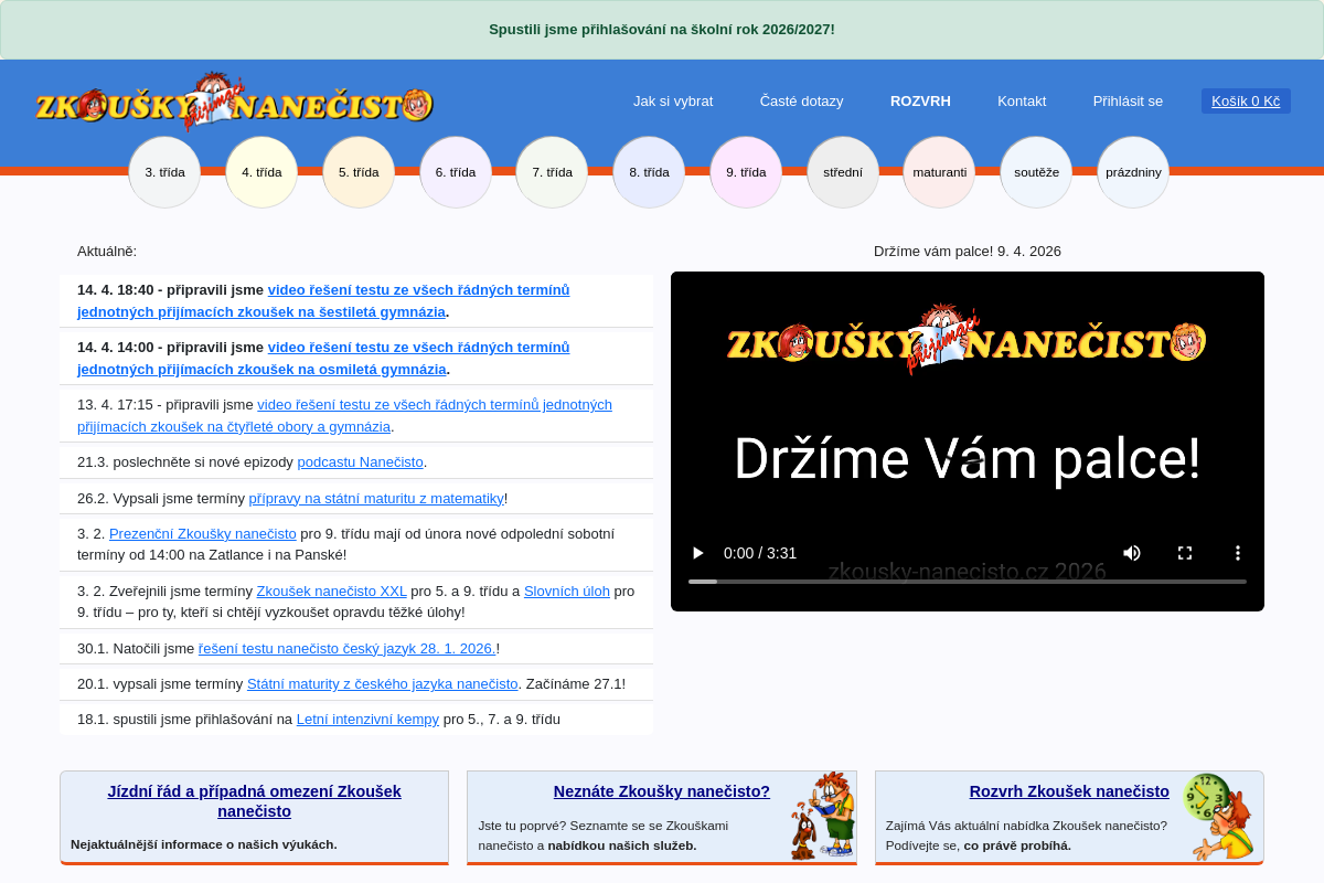 Zkousky-nanecisto.cz