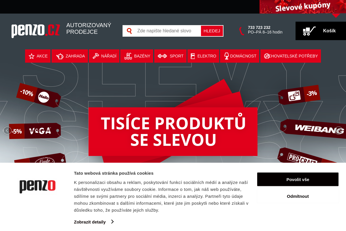 PENZO.cz - Hobby obchod na netu pro tátu i pro tetu